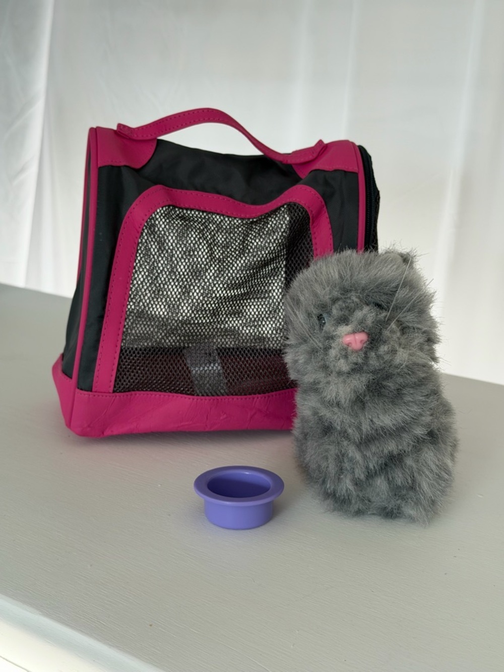 American Girl Pet Carrier retired in 2014 with Praline Cat retired as well